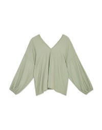 Finest Minimalistic Pleated Puffy Top