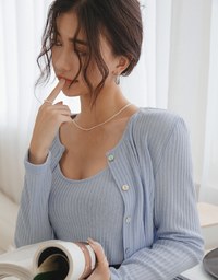 Elevated Casual Knit Knit Two-Piece Top