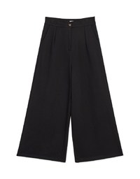 Casual Chic Cotton Wide Pants