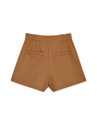 Elevated Casual Slim Suit Shorts