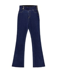 No Filter Snatched Waist Shape-Up Slimming Skinny-Fit Denim Jeans Boot Cut Pants 3.0
