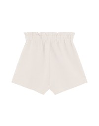 Elevated Detailing High Waisted Suit Shorts