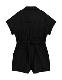 Cargo Style-Inspired Elastic Playsuit
