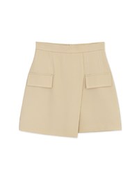 Bias Cut Finest A Line Mini Skirt