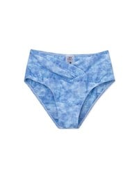 【TIFFANY】Crossover V-Style High Waist Bikini Bottom