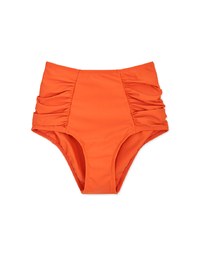 【TIFFANY】High Waisted Side Gripper Bikini Bottom Trunck