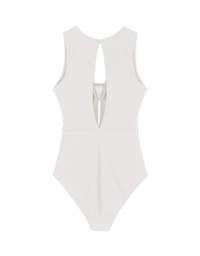 【TIFFANY】Deep V Hollow One-Piece Swimsuit