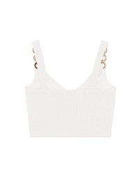 Golden Ring Shape Tank Top (With Chest Pad)