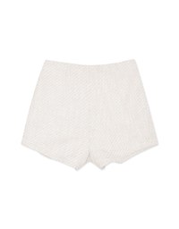 Tweed Elastic Shorts