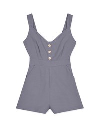 Dainty Thick Strap Tank Playsuit