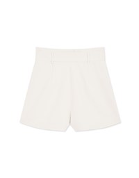 【Vacanza】High Waisted Pleated Shorts