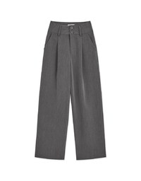 【Vacanza 】Double- Pleated Suit Pants