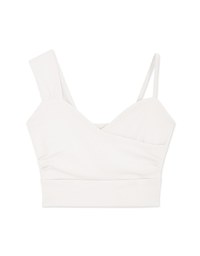 Asymmetric Crossover Cropped Top