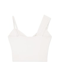 Asymmetric Crossover Cropped Top