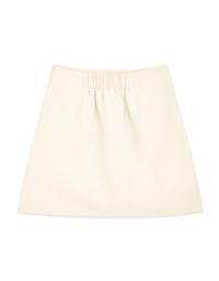 Asymmetric Skirt With Side Buttons