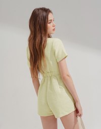 Textured Chic Playsuit