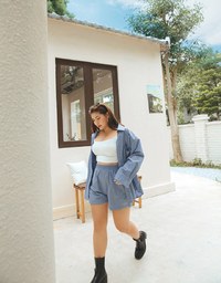 Elevated Casual Oversized Blouse Shirt