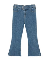 【Mi's Pick】High Waisted Washed Jeans