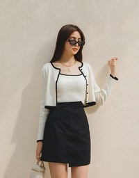 Refined Two Piece Knit Top