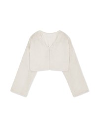 [I'M Meme] Cashmere Loose Short Cardigan Blazer Jacket