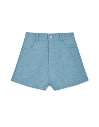Classic Tweed Textured Shorts