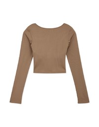 The Ultimate Push- Up Long-Sleeved Bra Top