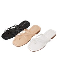 All-Match Soft Q-Line Slip-On Flat Sandals