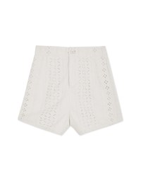 Lace Elastic A-Line Shorts