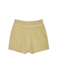 Mixed Color Woven Wide Waist Shorts
