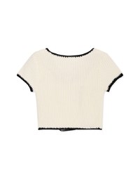Double Crop Knit Top