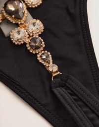 Gemstone Design Bikini Bottom Trunck