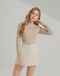 Silky Cooling Long Sleeved Basic Top Modal Fabric