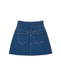 High WaistedDenim Jeans Skirt