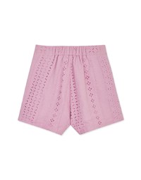 Lace Elastic A-Line Shorts