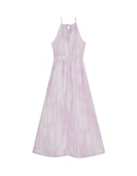 Halter Tie-Dye Long Dress