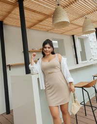 Goldchain Slimming Dress