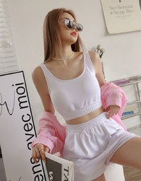 Casual Chic Tank Top Set Wear