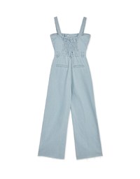 2way Denim Jeans Tank Jumpsuit