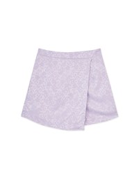 【Elecher's Design】Embossed Satin Cheongsam A-line Skorts