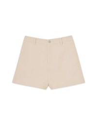 Textured Thick Wide Hem Shorts