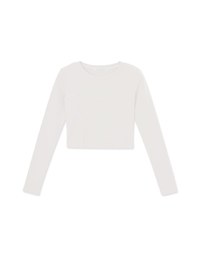 Dimensional Stitching Line Long Sleeve Top
