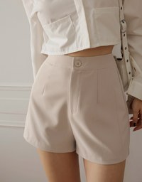 High Elastic Slimming CEO Suit Shorts