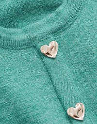 Love Shape Button Knit Cami Top