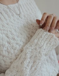 Textured Knit Top