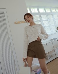 Textured Knit Top