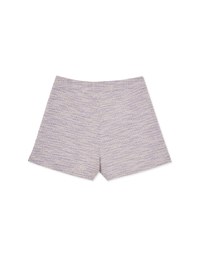 Elegant Beaded   Tweed Shorts