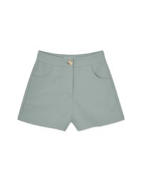 High Waisted Shorts With Inner Fleece