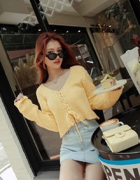 3WAY Strappy Loose Knit Top
