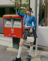 【SHIUAN'S DESIGN】Classic Pleated Mini Skirt (With Belt)