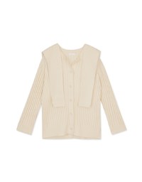 【MEIGO's Design】Detachable Shawl Knit Blazer Jacket